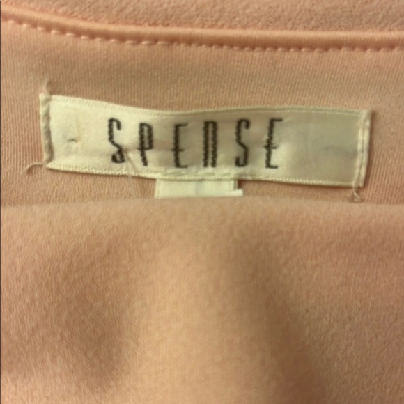 Spense Sexy Pale Pink Pencil Dress Sleeveless Size 8 - Picture 5 of 8